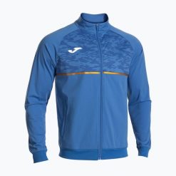 Bluza do biegania męska Joma Record III Full Zip. Niebieskie bluzy bez kaptura męskie Joma, l. Za 139.99 zł.