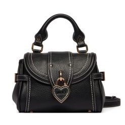 Torebka Liu Jo. Czarne torebki klasyczne damskie Liu Jo, bez wzorów, bez dodatków. Za 599.99 zł.