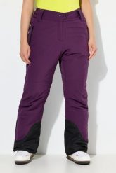 Damskie Spodnie funkcyjne HYPRAR wodoodporne zapięcie na rzep. Czerwone spodnie materiałowe damskie Ulla Popken, bez wzorów, z elastanu, sportowe, plus size. Za 599.99 zł.