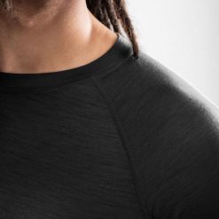 Podkoszulka z wełny do sportów zimowych męska Ultimate Thermal. Czarne bielizna termoaktywna męska SIROKO, m, bez wzorów, z materiału. Za 232.00 zł.
