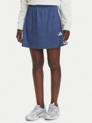 Adidas Spódnica dresowa Stadium 3-Stripes Tennis Inspired Jacquard JV5632 Niebieski Regular Fit. Niebieskie spódniczki damskie Adidas, s, bez wzorów, z dresówki, mini. Za 189.99 zł.