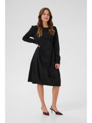 CULTURE Sukienka w kolorze czarnym rozmiar: XS. Czarne sukienki damskie Culture, xs, bez wzorów, bez kołnierzyka, bez ramiączek, midi. Za 152.99 zł.