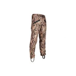 Spodnie myśliwskie 500 WTP camo. Zielone spodnie materiałowe męskie SOLOGNAC, z materiału. Za 199.99 zł.