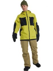 Burton Kurtka narciarska w kolorze żółtym rozmiar: M. Żółte kurtki narciarskie i snowboardowe damskie Burton, m, bez wzorów, bez kaptura. Za 439.24 zł.