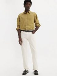 Levi's Dżinsy "502" - Taper fit - w kolorze beżowym rozmiar: W33/L34. Brązowe jeansy męskie Levi's. Za 214.70 zł.