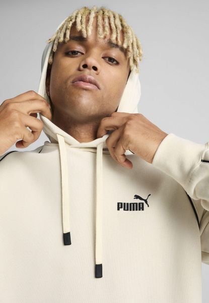 Męska bluza z kapturem PUMA Sport PUMA Alpine Snow White. Białe bluzy sportowe męskie Puma, bez wzorów, z gumy, klasyczne, bez kołnierzyka, bez ramiączek. Za 244.80 zł.
