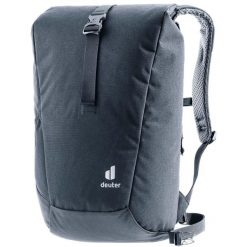Plecak na laptopa Deuter Step Out 22 - black. Czarne plecaki damskie Deuter, bez wzorów, z materiału. Za 372.89 zł.