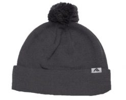 Czapka - 641K Pom-Pom Cuff Beanie. Szare czapki męskie Pacific, na zimę, bez wzorów. Za 86.95 zł.