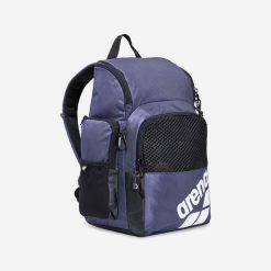 Plecak pływacki Arena One Go 35 l. Fioletowe plecaki męskie Arena, bez wzorów, z materiału. Za 239.99 zł.