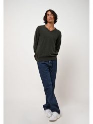 AUTHENTIC CASHMERE Kaszmirowy sweter "Agel" w kolorze khaki rozmiar: XL. Brązowe swetry męskie AUTHENTIC CASHMERE, xl, bez wzorów, z kaszmiru, bez kołnierzyka. Za 391.99 zł.