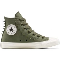 Buty sportowe Converse Chuck Taylor All Star. Zielone buty sportowe na co dzień damskie Converse, bez wzorów. Za 490.00 zł.