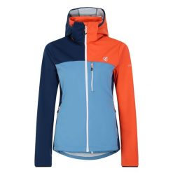 Kurtka Softshell Damska Lexan Colour Block. Brązowe kurtki damskie Dare 2b, xs, bez wzorów, z softshellu, bez kaptura. Za 156.99 zł.