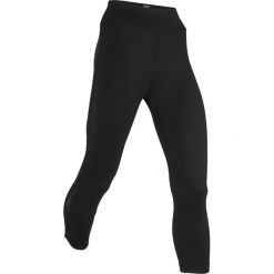 Legginsy sportowe shaping, dł. 3/4, Level 1 bonprix czarny. Czarne legginsy damskie bonprix, bez wzorów, na fitness i siłownię. Za 79.99 zł.