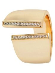 U.S. Polo Assn. Pozłacany pierścionek z kryształami rozmiar: onesize. Żółte pierścionki damskie U.S. Polo Assn., z kryształem, metalowe. Za 86.99 zł.