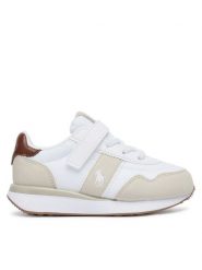 Polo Ralph Lauren Sneakersy RL04278103 Biały. Białe buty sportowe chłopięce Polo Ralph Lauren, bez wzorów, z materiału, bez zapięcia. Za 429.99 zł.