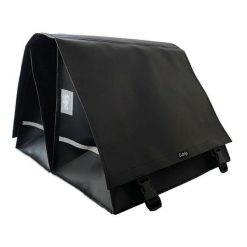 Clarijs podwójna torba rowerowa XXL PVC 70L czarna. Czarne torebki klasyczne damskie ZSPORT, bez wzorów, bez dodatków. Za 321.95 zł.