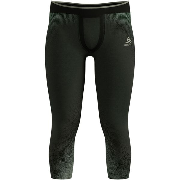 Spodnie Odlo BL BOTTOM 3/4 PERFORMANCE WARM BLACKCOMB. Zielone spodnie dresowe damskie Odlo, bez wzorów. Za 379.99 zł.