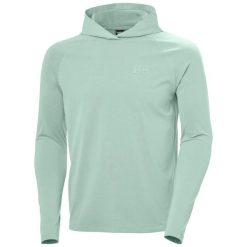 Bluza Helly Hansen Tyri. Niebieskie bluzy bez kaptura męskie Helly Hansen, m, z elastanu. Za 385.00 zł.