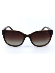 Polaroid Damskie okulary przeciwsłoneczne w kolorze brązowym rozmiar: 55. Brązowe okulary przeciwsłoneczne damskie Polaroid. Za 153.71 zł.