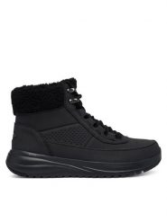 Skechers Trapery On-The-Go Stellar - Alpine Adventure 144756 Czarny. Czarne trapery damskie Skechers, ze skóry, bez obcasa. Za 429.99 zł.