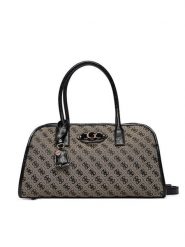 Guess Torebka Samantha HWJT23 13060 Czarny. Czarne torebki klasyczne damskie Guess, z aplikacjami, z materiału, bez dodatków. Za 634.99 zł.