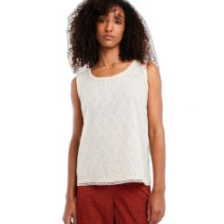 Damski tank top Protest Prtjonny. Białe topy damskie Protest, xs, bez wzorów, bez kołnierzyka. Za 251.00 zł.