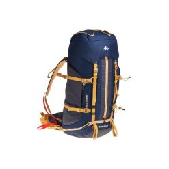 Plecak trekkingowy Easyfit 50 l męski. Niebieskie plecaki męskie FORCLAZ, bez wzorów, z materiału. Za 299.99 zł.