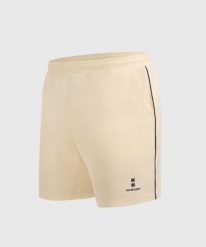 Spodenki sportowe męskie Performance. Żółte szorty męskie NORDICDOTS, l, z materiału, do biegania. Za 185.00 zł.