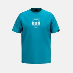 WCR T-Shirt Men. Niebieskie t-shirty męskie HEAD, m, bez wzorów, bez kołnierzyka. Za 155.00 zł.