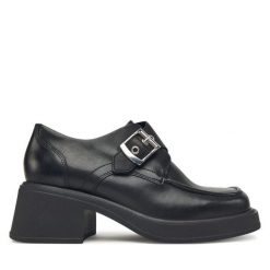 Półbuty Vagabond Shoemakers. Czarne półbuty damskie Vagabond Shoemakers, bez wzorów, bez obcasa, na obcasie. Za 629.99 zł.