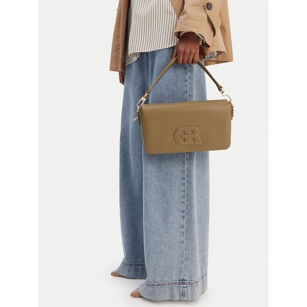 Torebka GINO ROSSI. Brązowe torebki klasyczne damskie Gino Rossi, bez wzorów, bez dodatków. Za 279.99 zł.