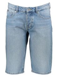 Pepe Jeans Bermudy dżinsowe "Byron" w kolorze błękitnym rozmiar: W31. Niebieskie szorty męskie Pepe Jeans, z aplikacjami, z bawełny, klasyczne. Za 146.95 zł.