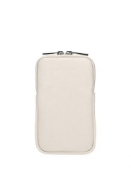 Wojas Skórzana torebka w kolorze beżowym na telefon - 9 x 16 x 1 cm rozmiar: onesize. Brązowe torebki klasyczne damskie Wojas, bez wzorów, z materiału, bez dodatków. Za 83.62 zł.