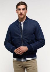 MUSTANG BYRON MĘSKA KURTKA JEANSOWA JEANS DENIM BLUE 1014777 5000 840. Niebieskie kurtki męskie Mustang, l, bez wzorów, z denimu, bez kaptura. Za 289.99 zł.