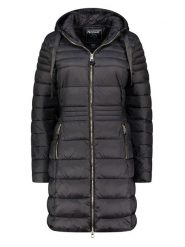 Geographical Norway Kurtka pikowana w kolorze czarnym rozmiar: L. Czarne kurtki damskie Geographical Norway, l, bez wzorów, bez kaptura. Za 236.61 zł.