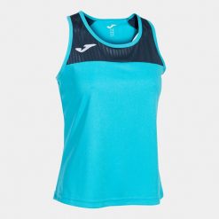 Damska koszulka typu tank top Joma Montreal. Niebieskie t-shirty damskie Joma, xl, bez wzorów, bez kołnierzyka. Za 163.50 zł.