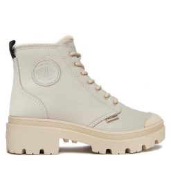 Trapery Palladium. Białe trapery damskie Palladium, bez obcasa. Za 659.99 zł.