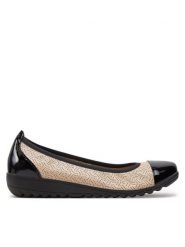 Caprice Baleriny 9-22103-42 Beżowy. Brązowe baleriny damskie Caprice, bez wzorów, bez obcasa. Za 299.99 zł.