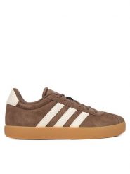 Adidas Sneakersy Vl Court 3.0 KJ1801 Brązowy. Brązowe buty sportowe dziewczęce Adidas, bez wzorów, ze skóry, bez zapięcia. Za 219.99 zł.