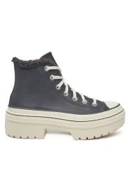 Converse Trampki Chuck Taylor All Star Lugged Heel Sherpa A10152C 094 Granatowy. Niebieskie trampki i tenisówki damskie Converse, bez wzorów, z materiału. Za 299.99 zł.