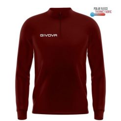 Bluza sportowa Givova Maglia Tecnica Granata M. Brązowe bluzy bez kaptura męskie Givova, bez wzorów, sportowe, bez kołnierzyka, bez ramiączek. Za 207.99 zł.