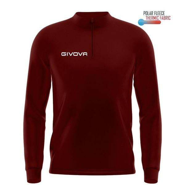 Bluza sportowa Givova Maglia Tecnica Granata M. Brązowe bluzy bez kaptura męskie Givova, bez wzorów, sportowe, bez kołnierzyka, bez ramiączek. Za 207.99 zł.
