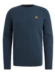 PME Legend Sweter w kolorze granatowym rozmiar: 3XL. Niebieskie swetry męskie PME Legend, xl, bez wzorów, z bawełny, bez kołnierzyka. Za 250.94 zł.