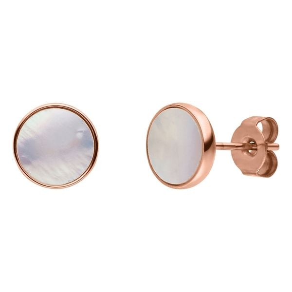 Purelei Purelei Kolczyki White Gloss 1 ct Damski. Białe kolczyki damskie Purelei, z perłą, srebrne. Za 130.69 zł.