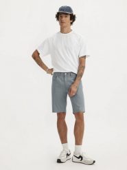 Levi's Szorty "405" w kolorze szarym rozmiar: W36. Szare szorty męskie Levi's, z aplikacjami, z bawełny, klasyczne. Za 183.45 zł.