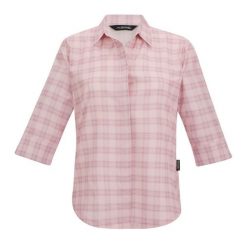 Damska Koszula W Kratę Keralin. Czerwone koszule damskie Regatta, bez wzorów, casualowe, bez kołnierzyka, bez ramiączek. Za 150.99 zł.