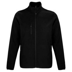 Męska Kurtka Soft Shell Falcon. Czarne kurtki męskie SOL'S, m, bez wzorów, sportowe, bez kaptura. Za 228.99 zł.