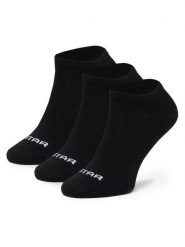 G-Star Raw Skarpety krótkie AS_G-STAR_S_136_SS25 (3-PACK) Czarny. Czarne skarpetki damskie G-Star Raw, bez wzorów, z bawełny. Za 24.99 zł.