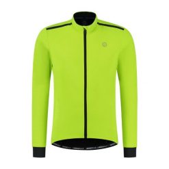 Kurtka z dresu Rogelli Core. Żółte kurtki męskie Rogelli, xl, bez wzorów, z dresówki, sportowe, bez kaptura. Za 305.00 zł.