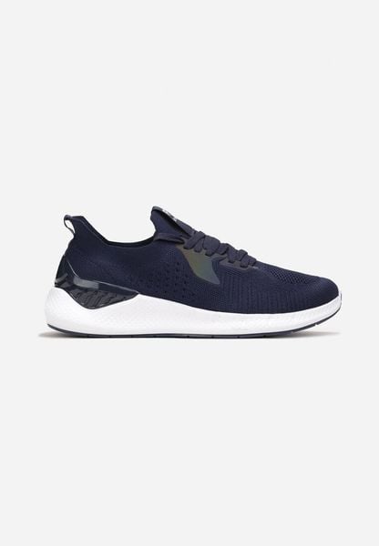 Granatowe Buty Sportowe Phiosesis. Niebieskie buty sportowe na co dzień męskie Born2be, z jeansu, bez zapięcia. Za 79.99 zł.